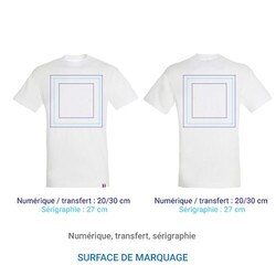 Tee-shirt coton CAMILLE M Noir