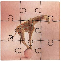Puzzle CARRÉ bois - France