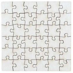 Puzzle CARRÉ bois - France