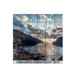 Puzzle français CARRÉ en bois 16 pièces