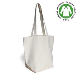 Cabas coton LOUISE 250 BIO - Bleu Marine