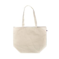 Cabas coton LOUISE 250 BIO - Ecru
