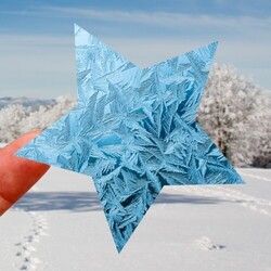 STICKER opaque 25 à 30 cm²