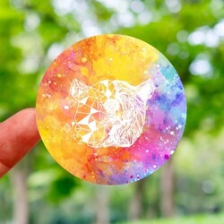 STICKER opaque 25 à 30 cm²