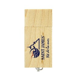 Clé USB SQUARE Bois 8 GO