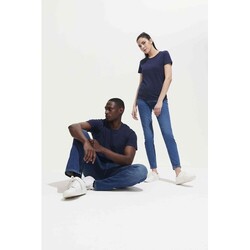 Tee-Shirt Unisexe Couleur - 150gr - XL Marine