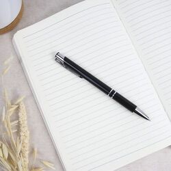 Stylo à bille métal MILAN Bleu Royal