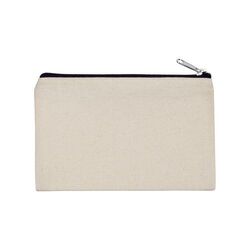 Trousse coton JAIPUR 230 Ecru / Bleu foncé