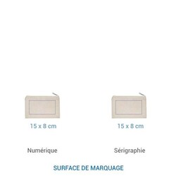 Trousse coton JAIPUR 230 Ecru/Ecru