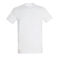 T-shirt Blanc Homme - 190gr  5XL