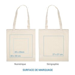 Sac coton FAIRTRADE 140 Vert