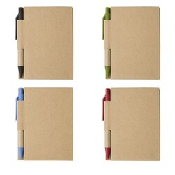 Carnet ECOBOOK et son stylo Vert