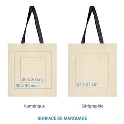 Sac coton DELHI 155 Fuchsia