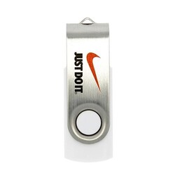 Clé USB Twister Jaune 8 GO