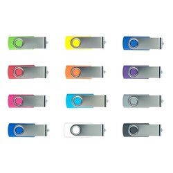 Clé USB Twister Jaune 8 GO