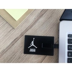Carte USB Alu MILAN Noir 4 GO