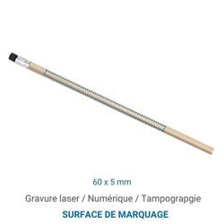 Crayon BUDGET - Rouge