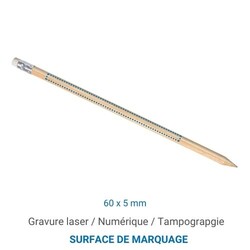 Crayon BUDGET - Rouge