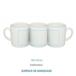 Mug BUDGET S blanc - 210 ml