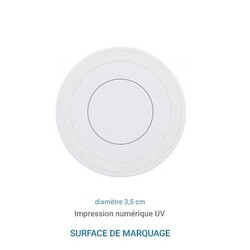 Chargeur à induction BUDGET Rouge