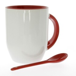 Tasse BICOLORE cuillère - Vert