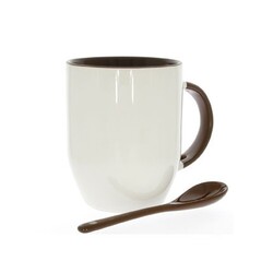 Tasse BICOLORE cuillère - Vert