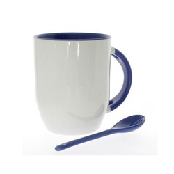 Tasse BICOLORE cuillère - Vert