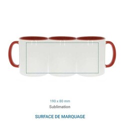 Mug BICOLORE - Rouge