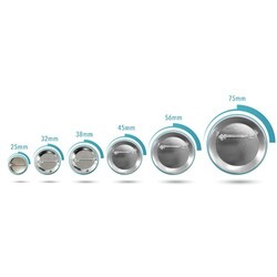 Badge EPINGLE rond Mat 25 mm