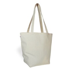 Cabas coton LOUISE 250 - Ecru