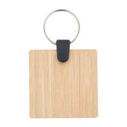 Porte-Clés En Bambou Rectangle Bambry