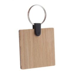 Porte-Clés En Bambou Rectangle Bambry