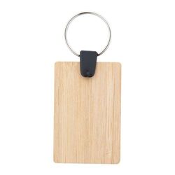Porte-Clés En Bambou Rectangle Bambry