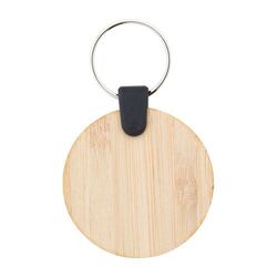 Porte-Clés En Bambou Rectangle Bambry