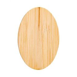 badge en bambou BooBadge