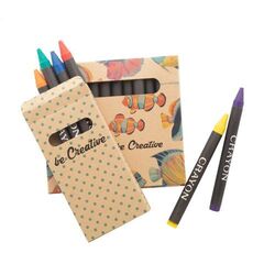 Set De 12 Crayons De Couleurs Personnalisés Craxon 12 Eco