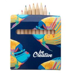 set de 12 crayons en bois Penxil 12