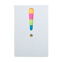 bloc-notes feuilles adhésives Exclam