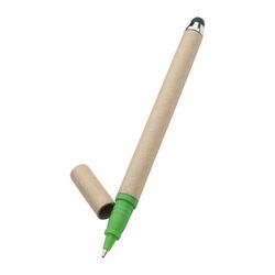 Stylet En Carton Recyclé Et Stylo À Bille EcoTouch