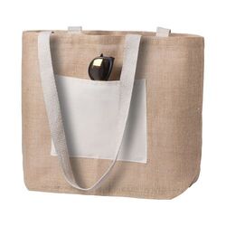 Sac De Plage Ou Sac À Provisions Argent