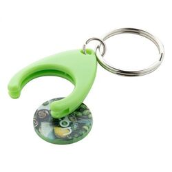 porte-clés jeton pour caddy Nelly