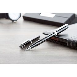 parure stylo à bille et roller Sismique