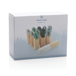 Jeu de quilles scandinaves en bois