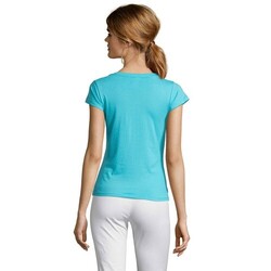 MOON T-SHIRT FEMME COL V