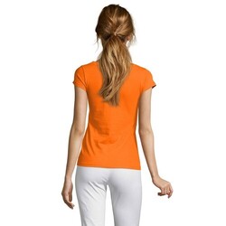 MOON T-SHIRT FEMME COL V