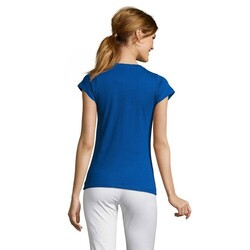 MOON T-SHIRT FEMME COL V