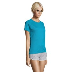 SPORTY WOMEN T-SHIRT polyes