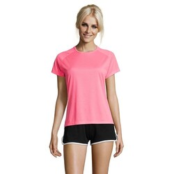 SPORTY WOMEN T-SHIRT polyes