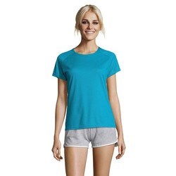 SPORTY WOMEN T-SHIRT polyes