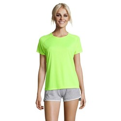 SPORTY WOMEN T-SHIRT polyes